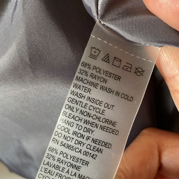 1990s style jacquard zip up jacket - Picture 9 of 9